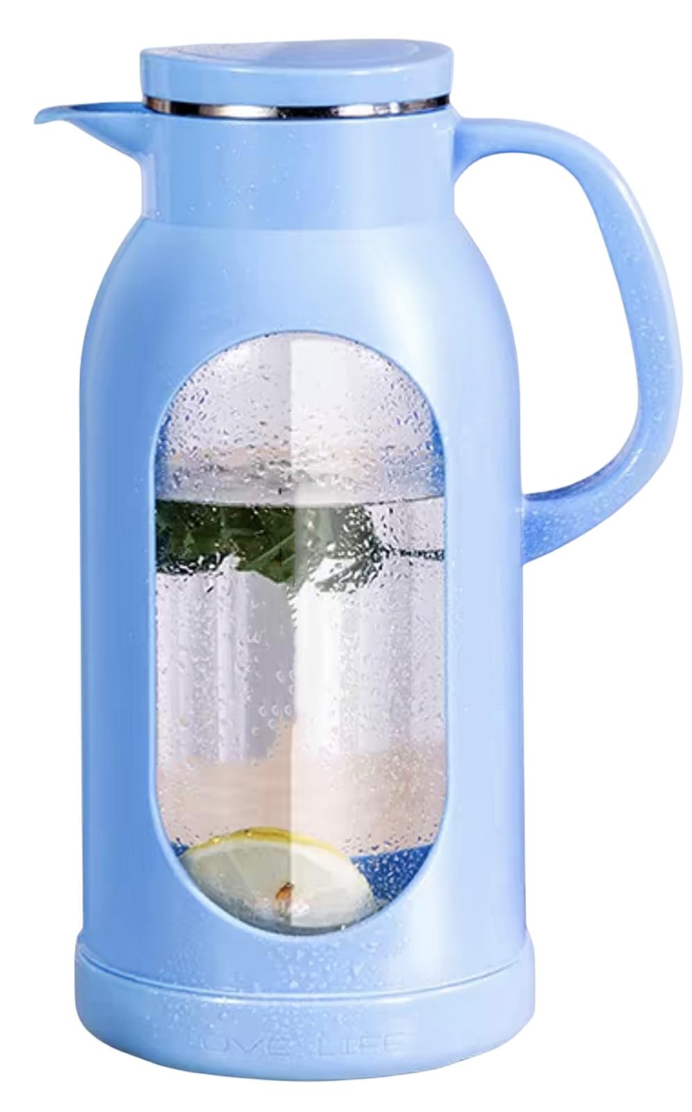 ガラスピッチャー お茶ポット 冷水筒 ピッチャー 麦茶ポット ティーポット ハンドル付き 火傷防止 2000 大容量 耐熱ガラスピッチャー 冷水/熱湯 おしゃれ シンプル 冷蔵庫入れ可能 取り外し可能 お手入れ簡単 使いやすい (ブラック)｜BSマーケット