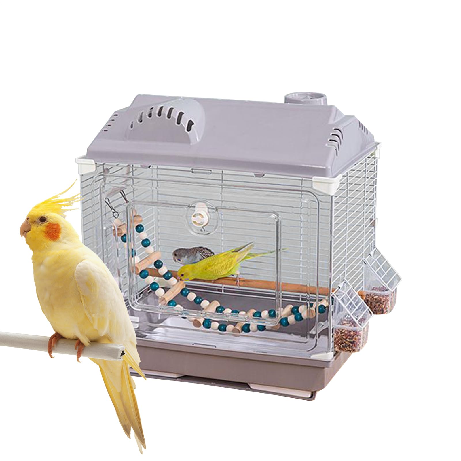 鳥かご | 通気性 持っていく用 旅する持ちはこび | 小毛の荒物持ちはこび及びオカメインコ用臥せ篭 | 身寄り用 旅する 難民キャンプ 毛の荒物ホスピタル受診 短期旅する 航空機相応う