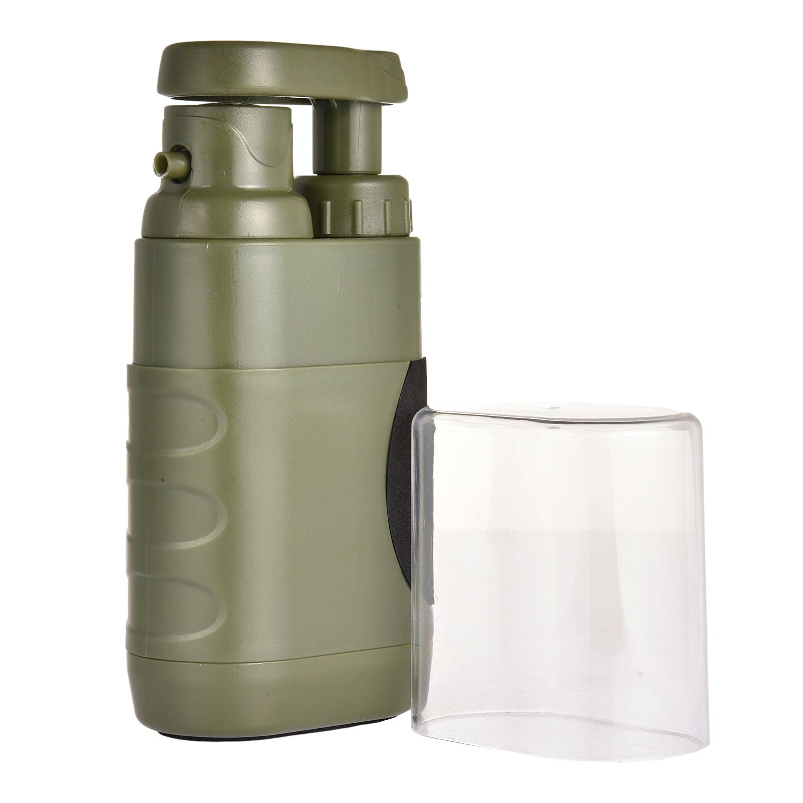 キャンプ用 浄水器 緊急ポータブル浄水器 携帯用 浄水器 ミニ 浄水ボトル ハンドポンプ浄水器 直飲み アウトドア用浄水器 0.01ミクロンレベル 4重フィルター 3000ろ過でき 防災用品 緊急用 浄水器 取り外し可能|BSマーケット