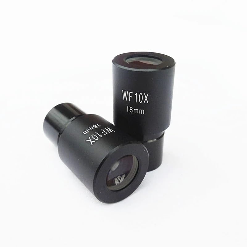 接眼レンズ 顕微鏡用 WF10X 18mm 広角 ワイドフィールド 光学レンズ 生物顕微鏡用アクセサリー 取付径23.2mm 交換用パーツ 1個入り