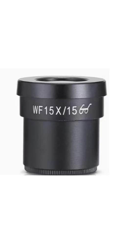 接眼レンズ 顕微鏡用 WF15X/15 視野15mm 取付径30mm ステレオ顕微鏡用 ハイアイポイント 広角 ワイドフィールド 交換用レンズ 光学レンズ 接眼アダプター 実体顕微鏡 アクセサリー｜BSマーケット