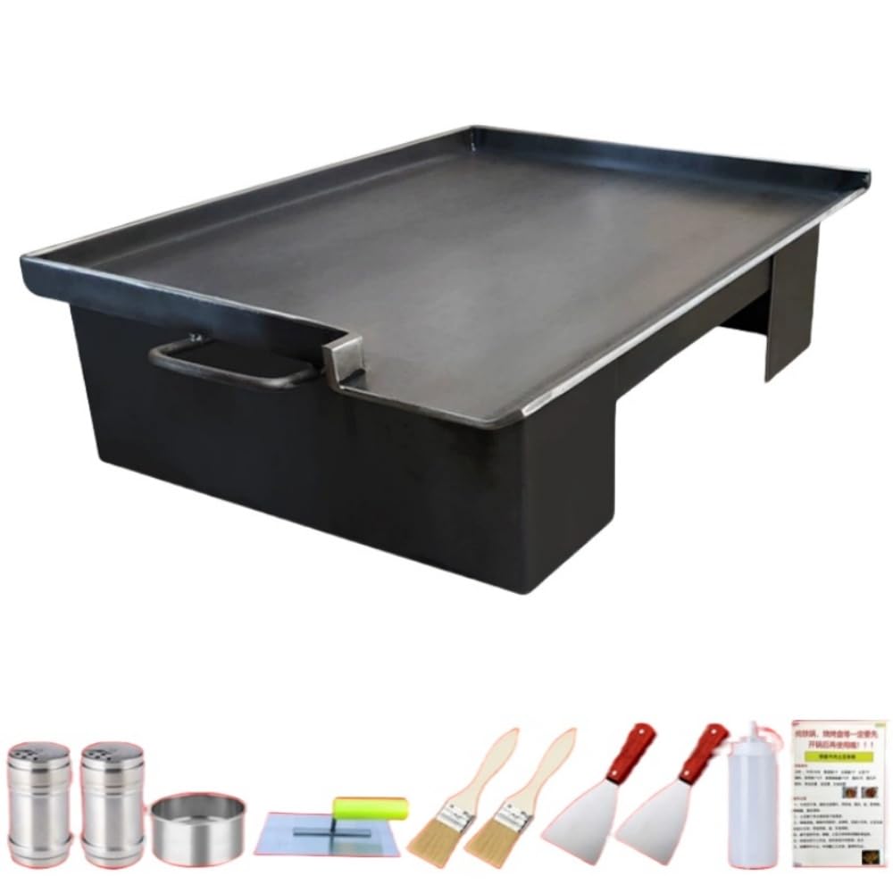 鉄板焼き器具、ベーキングシート、ホットプレート、たこ焼き器、グリルプレート、焼きイカ、豆腐焼き、魚のフライ、焼き魚、すき焼きなどに適しています 家庭用 業務用 (60*40)|BSマーケット