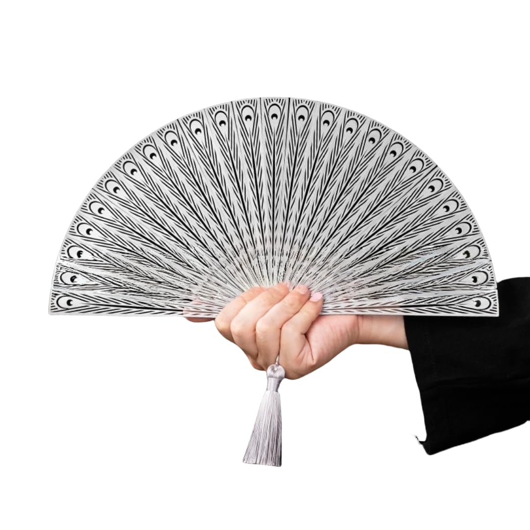 [] 合金 扇子 古代 扇子 チタン 金属 金鋼鳳凰尾扇 手持ち 和風扇子武道 努力 防御的な ポータブル 太極拳のスチールフレーム 男性｜BSマーケット