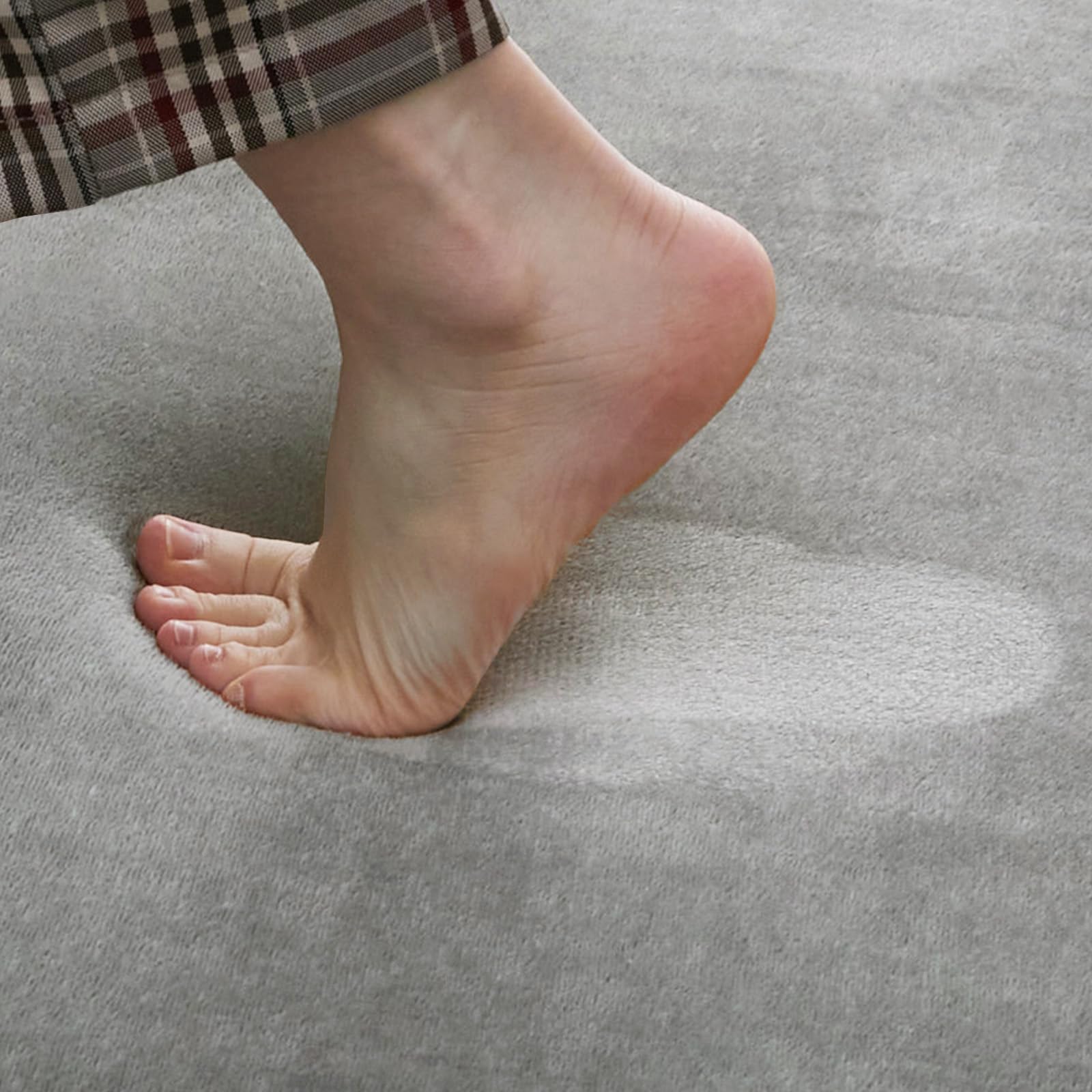 グラムスタイル ラグ カーペット 厚手 25 高反発 3畳 190&times;240 撥水 スーパームートプラス高反発25 グレー｜BSマーケット