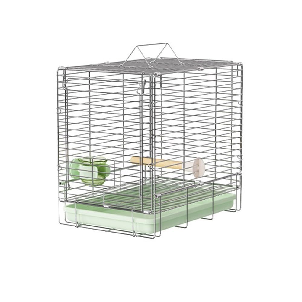鳥かご 折りたたみ式鳥かご引き出しトレイ。ダブルハンドル付きで、屋外での使用時に鳥の掃除や持ち運びが簡単。 巣箱()｜BSマーケット 14,401円