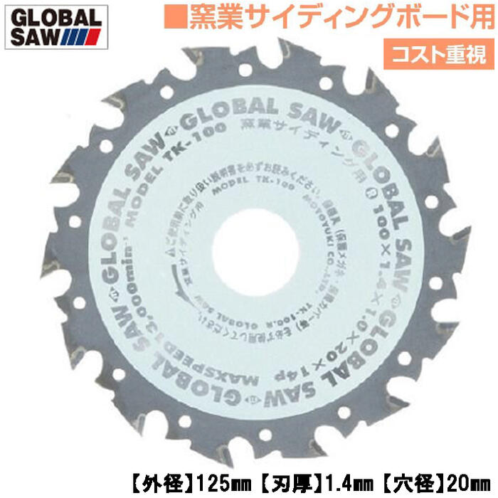 楽天市場】モトユキ 窯業サイディングボード用 グローバルソー