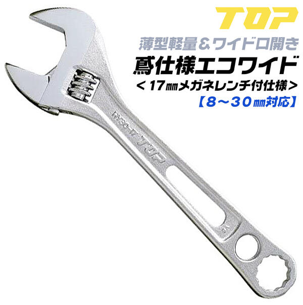 おすすめ特集 KTC 新型モンキレンチ WMA-250