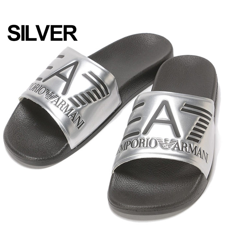 mens ea7 sliders