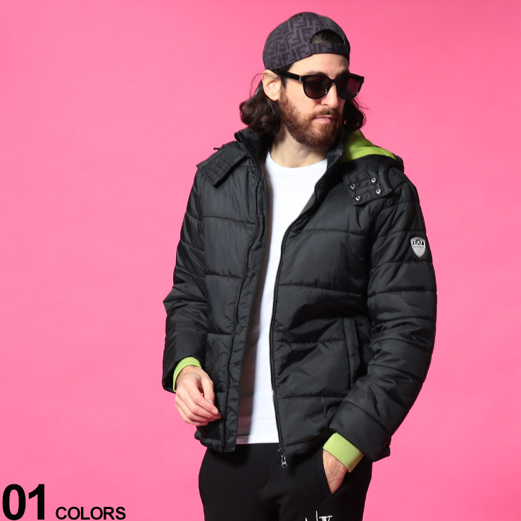 最終値下げ 最大00円offクーポン配布中 Emporio Armani Ea7 エンポリオ アルマーニ イーエーセブン フード着脱 リブ袖 フルジップ 中綿 ブルゾンブランド メンズ 男性 アウター ジャケット ブルゾン 中わた 秋 冬 防寒 フード パーカー Ea6gpb16pnr7z 最安価格