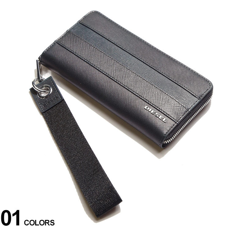 限定価格セール Diesel ディーゼル 切り替えレザー ストラップ付 ラウンドジップ 長財布ブランド メンズ 男性 レザー 財布 長財布 ジップ ウォレット ストリート ギフト プレゼント Dsxp34 人気絶頂 Southseasenterprisesltd Com