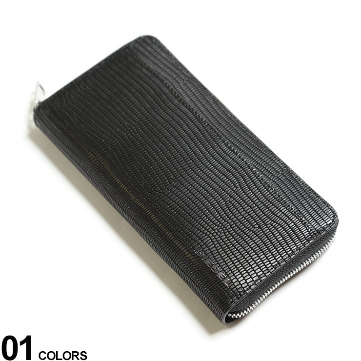 Diesel ディーゼル レザー 型押し ラウンドジップ 長財布ブランド メンズ 成人男性 財布 ウォレット 長財布 ジップ ロゴ ビジネス ロングウォレット ギフト 贈りもの Dsxp4073 Diesel ディーゼル ブランド メンズ 男性 財布 ウォレット 長財布 ジップ ロゴ ビジネス