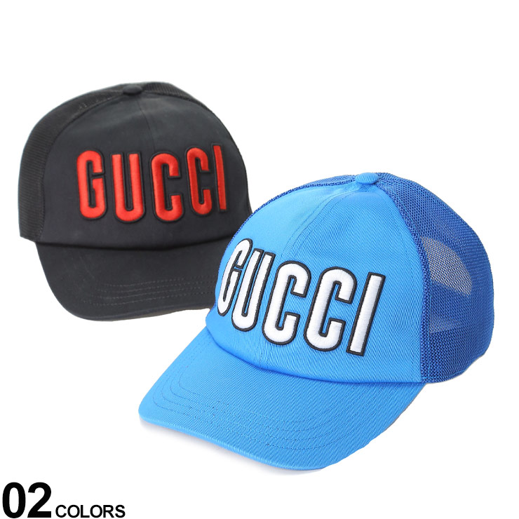 商品 GUCCI グッチ GCパッチ メッシュ切り替え キャップブランド