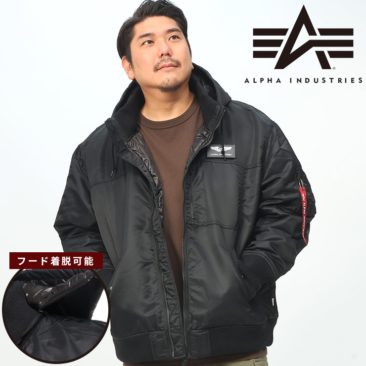 楽天市場】中綿ジャケット ALPHA INDUSTRIES INC アルファ 