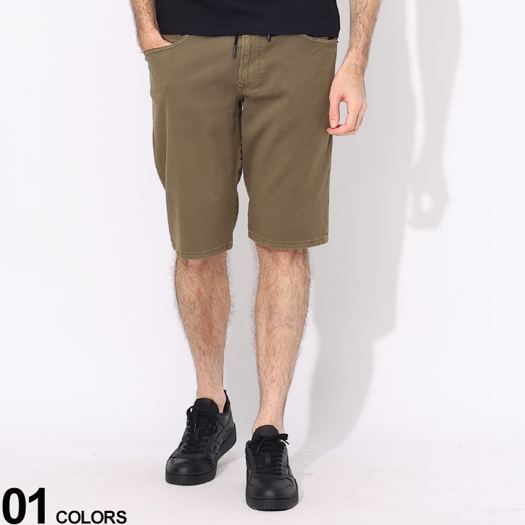 DIESEL (ディーゼル) ウエストコード ショートパンツ D-KROOLEY Joggjeans ブランド メンズ 男性 ボトムス パンツ ジーンズ ショーツ DSA12717068DY