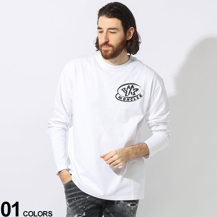 楽天市場】MONCLER (モンクレール) レタリングプリント 袖ロゴ