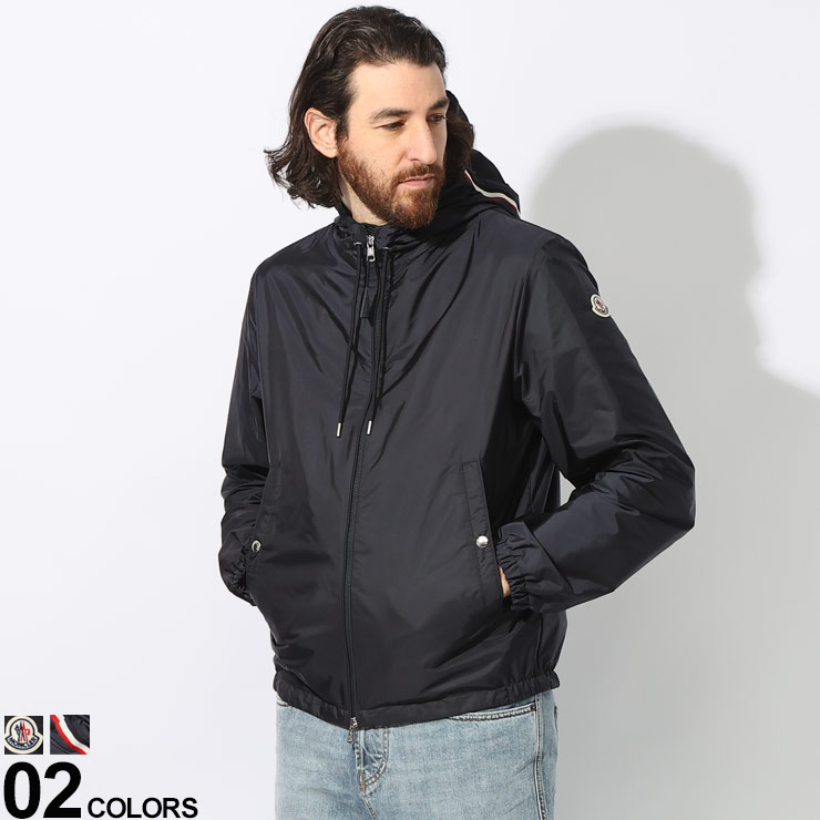 MONCLER ナイロンジャケット 楽天市場】MONCLER (モンクレール) 撥水 フードトリコロール