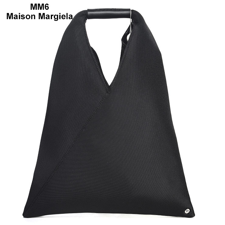メゾンマルジェラ　メッシュトートバッグ 黒　スモール　MM6 MM6 Maison Margiela（ｴﾑｴﾑｼｯｸｽ ﾒｿﾞﾝ ﾏﾙｼﾞｪﾗ）の「MM6 Maison