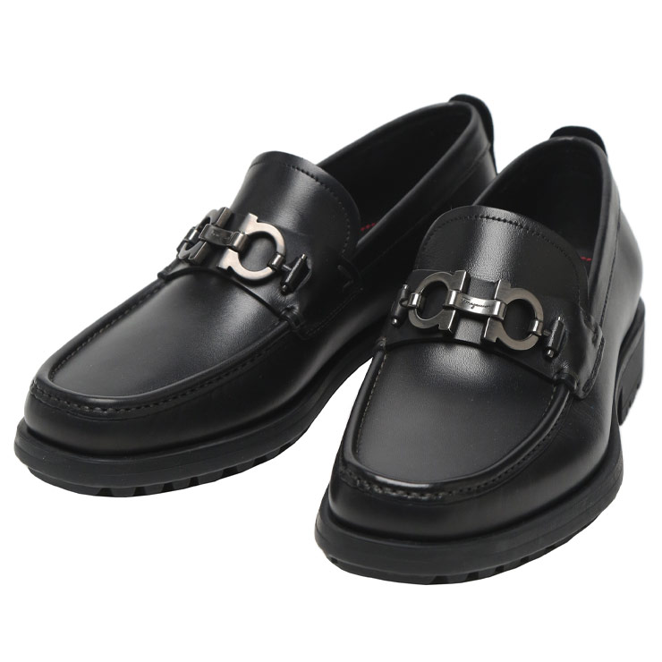 サルヴァトーレフェラガモ Salvatore Ferragamo レザー ガンチーニ ローファー FG71792F24 ブランド メンズ 男性 シューズ 靴 革靴 ビジネス フォーマル レザー｜大きいサイズのサカゼン