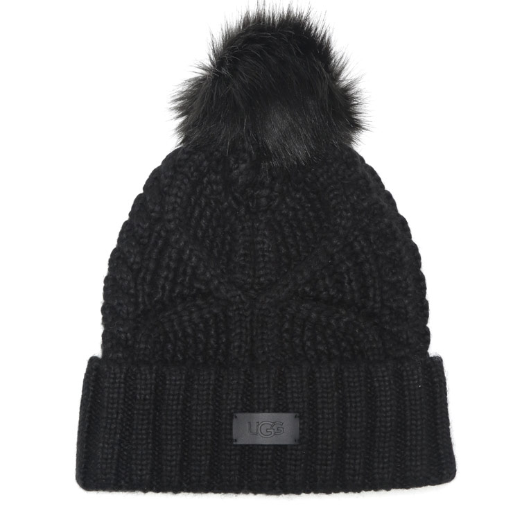 【新品】UGG 3D GRAPHIC LOGO BEANIE ニット帽　グレー 楽天市場】UGG アグ ニット帽 W 3D GRAPHIC LOGO BEANIE 21675