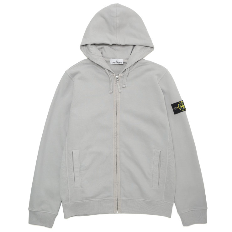 【STONE 】コンパス パッチ 長袖パーカー Stone Island コンパスバッジ パーカー | ブルー | FARFETCH JP