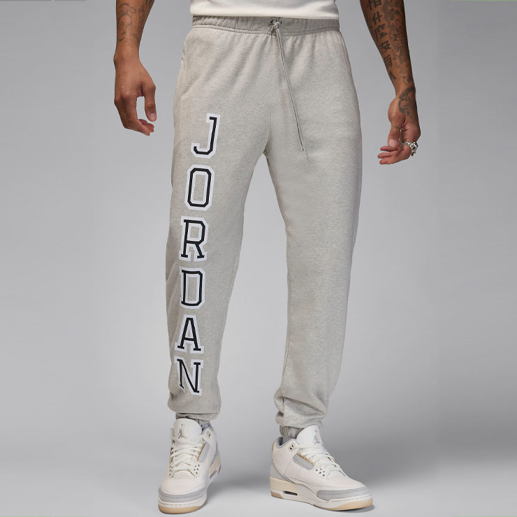 ナイキ スウェットパンツ メンズ 大きいサイズ 1XL 2XL 3XL DRYFIT ジョーダン ロゴプリント ボトムス 裏毛 スポーツ グレー NIKE