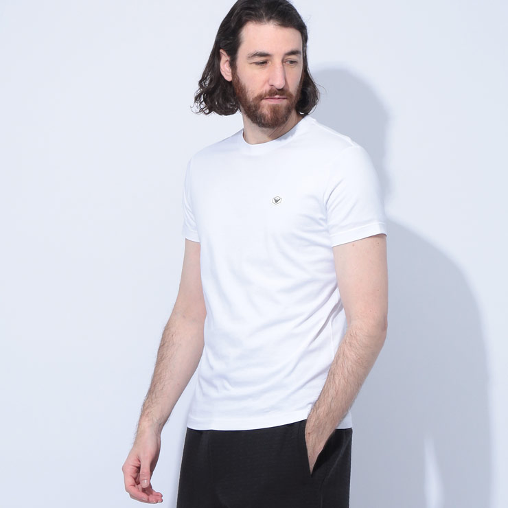 エンポリオアルマーニ EMPORIO ARMANI ワンポイント クルーネック 半袖 Tシャツ ESSENTIAL EA8N1TQ61JRGZ ブランド メンズ 男性 トップス Tシャツ シンプル コットン 春 夏 6,865円