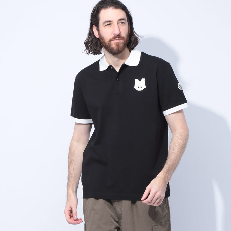 楽天市場】MONCLER モンクレール Logo T-Shirts ポロシャツ 半袖