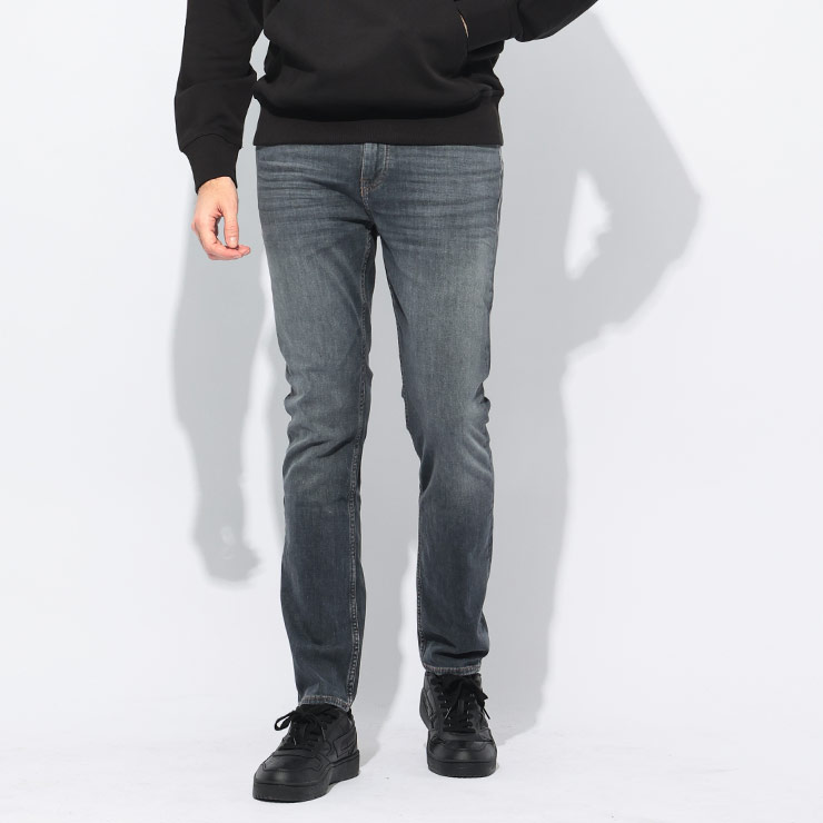 ヒューゴボス HUGO BOSS ジップフライ スリムフィット ソフトタッチ デニム パンツ HB50532606 ブランド メンズ 男性 ボトムス ジーンズ ジーパン デニム ストレッチ