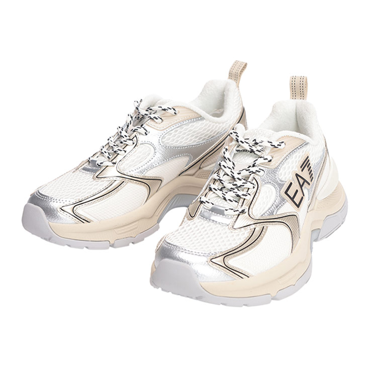 エンポリオアルマーニ EMPORIO ARMANI ロゴ メッシュアッパー スニーカー EA7LX8X249XK446 ブランド レディース シューズ 靴 スニーカー ローカット スポーツ