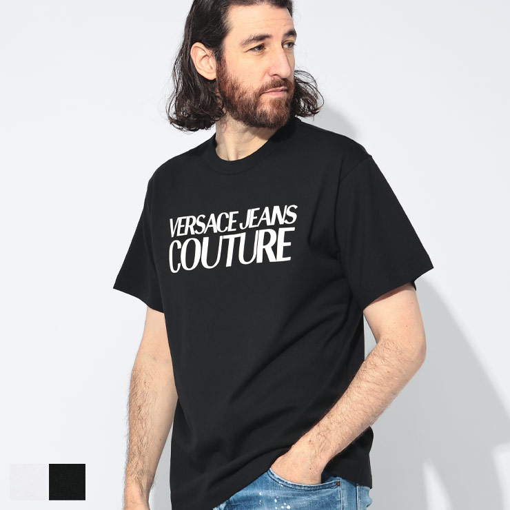 楽天市場】ヴェルサーチ Tシャツ 刺繍ロゴ メンズ VERSACE 半袖