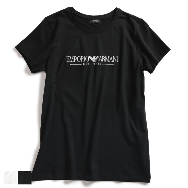 EMPORIO ARMANI ストレッチ　ラインストーン　ロゴ　Tシャツ　XXL undefined