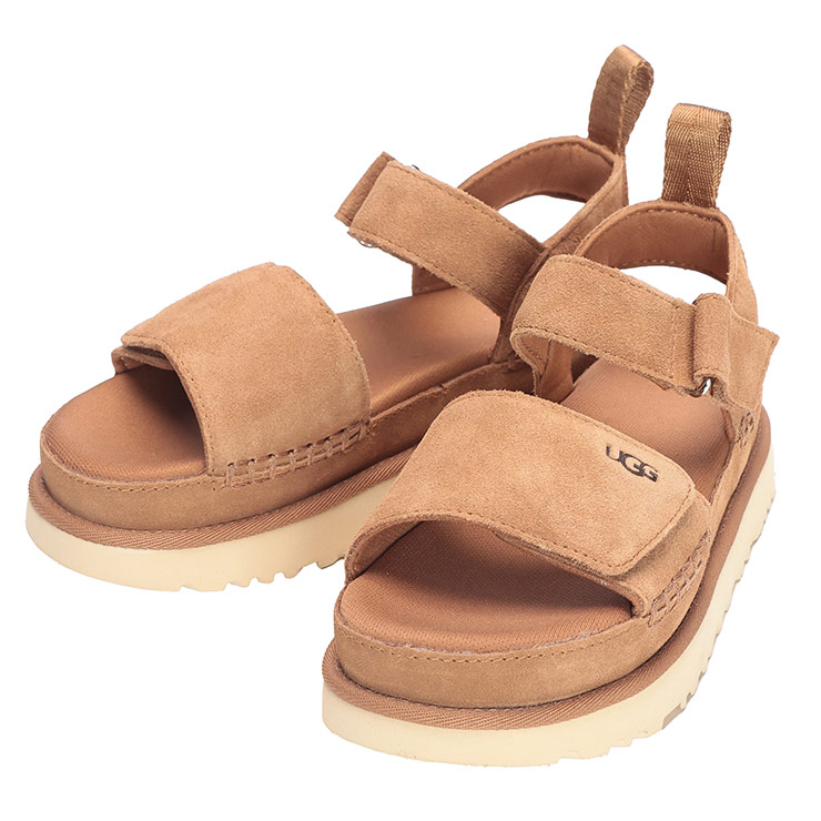 アグ UGG スウェードサンダル GOLDENSTAR UGGL1136783 ブランド レディース シューズ 靴 サンダル｜大きいサイズのサカゼン