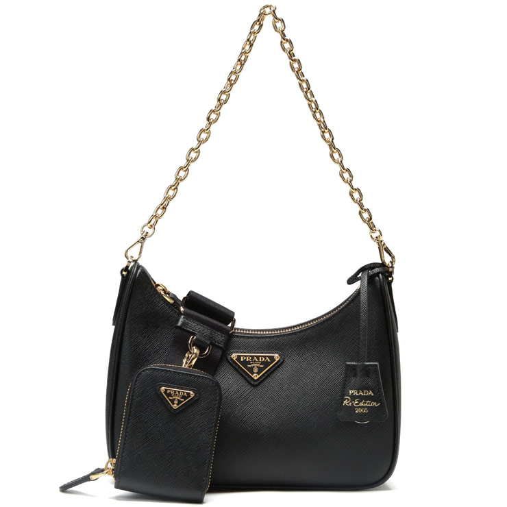 プラダ PRADA Re-Edition 2005 サフィアーノレザー バッグ PRL1BH204NZV ブランド レディース バッグ 鞄 コンパクト