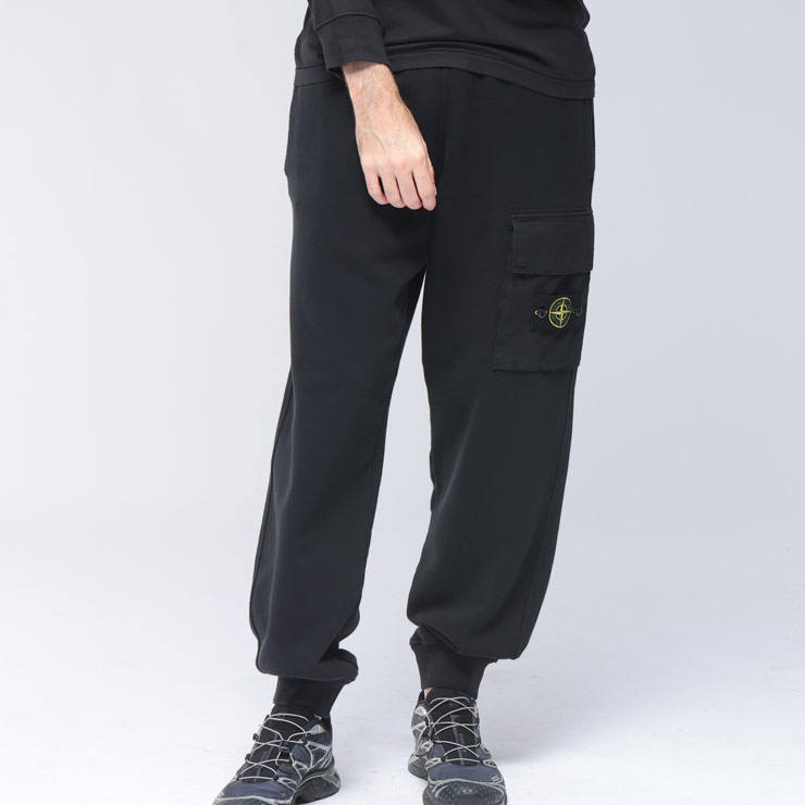 ストーンアイランド STONE ISLAND ロゴ スウェット カーゴパンツ SI6200003S0A20 ブランド メンズ 男性 ボトムス パンツ スウェットパンツ ポケット|大きいサイズのサカゼン