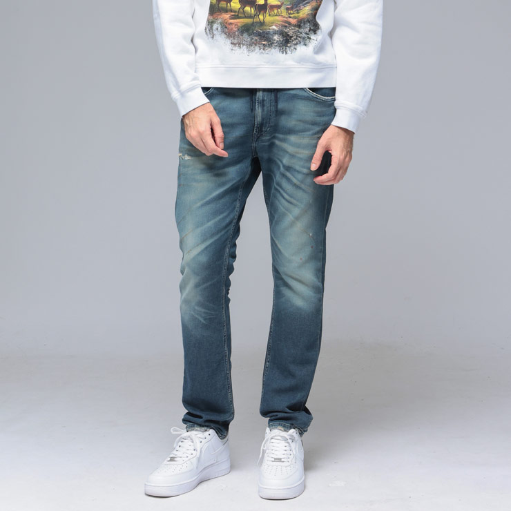 楽天市場】DIESEL ディーゼル ジーンズ KROOLEY-E-NE L.32 Sweat jeans