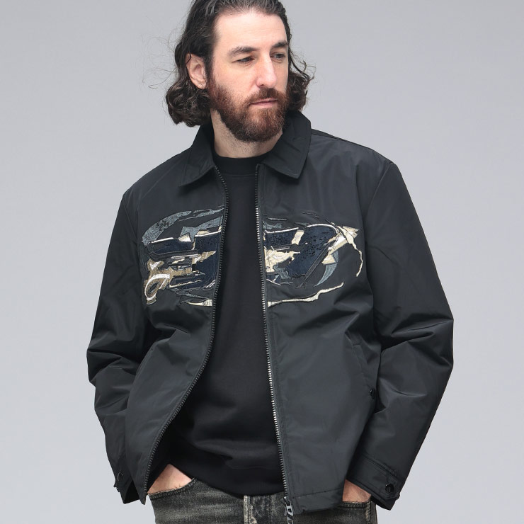 DIESEL　フライトジャケット 楽天市場】ディーゼル フライトジャケット メンズ W-SPLEAK JACKET