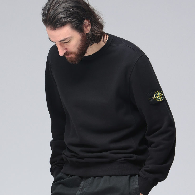 楽天市場】STONE ISLAND ストーンアイランド Logo Sweatshirts