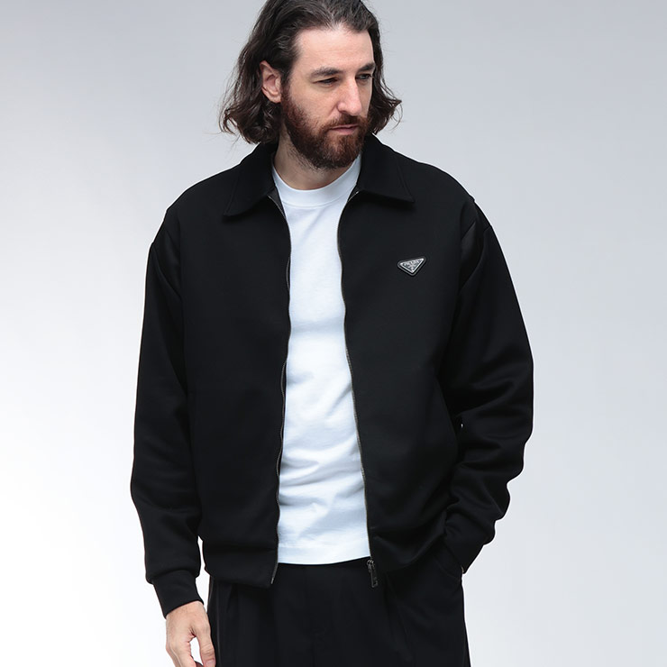 楽天市場】PRADA プラダ モックタートルネックジャージ UJL188