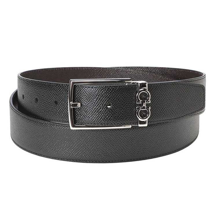 楽天市場】フェラガモ FERRAGAMO リバーシブルベルト ブラック メンズ