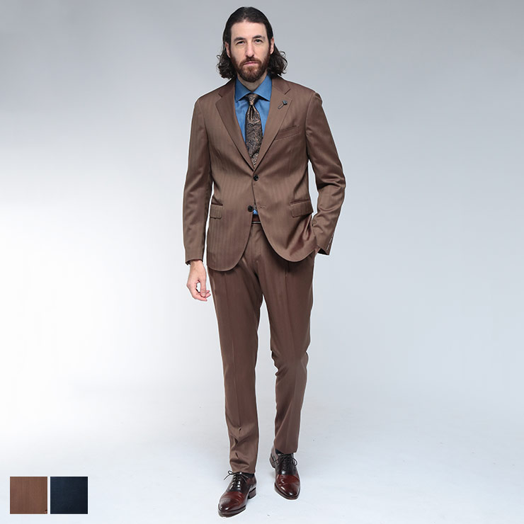 楽天市場】ラルディーニ LARDINI メンズ スーツ ジャケット パンツ