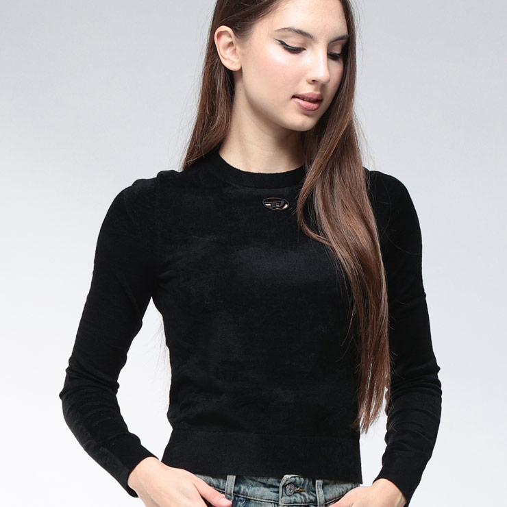 楽天市場】DIESEL ディーゼルリブニット セーター A15328 0DLAX M