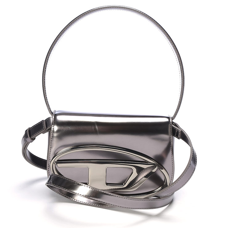 ディーゼル バッグ レディース DIESEL オーバルD ハンドバッグ 2WAYショルダーバッグ 1DR DSLX08396PS202H ブランド 鞄 コンパクト|大きいサイズのサカゼン
