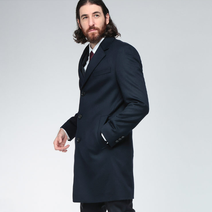 たろう★HUGO BOSS ダークグレー チェスターコート 7669202610_11.jpg