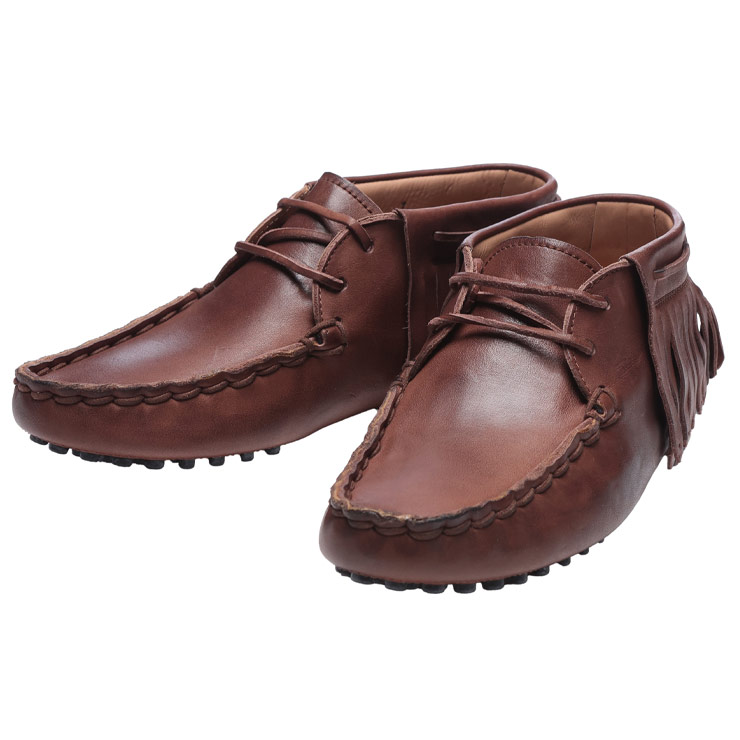 トッズ ブーツ 靴 TOD'S メンズ レザー フリンジ モカシンブーツ モカシンブーツ レザー 本革 レースアップ レザーブーツ ショートブーツ TDXXM64C0EI60WS ブランド シンプル 大人 ビジカジ