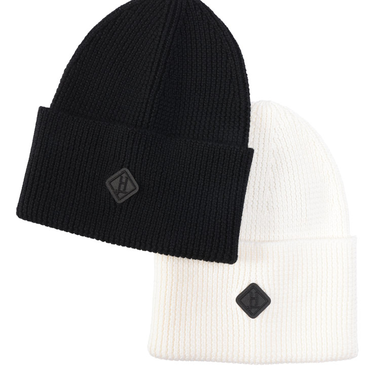 ヘルノ ニットキャップ 帽子 HERNO メンズ ヴァージンウール ロゴ パッチ ニット キャップ ビーニー ニット帽 HRBER00044U ブランド シンプル 大人 ギフト プレゼント 8,059円