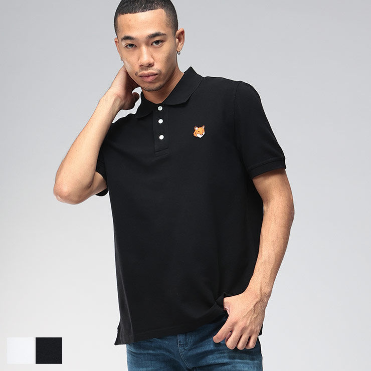 楽天市場】MAISON KITSUNE メゾンキツネ ポロシャツ 半袖