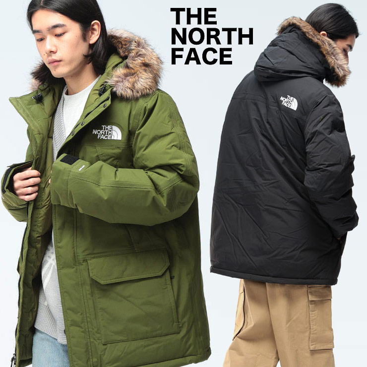 THE NORTH FACE (ザ ノースフェイス) ファーフード フルジップ ダウンジャケット MCMURDO PARKA NF0A5GJF メンズ 男性 トップス アウター ジャケット ブルゾン ダウン フード 秋 冬|大きいサイズのサカゼン