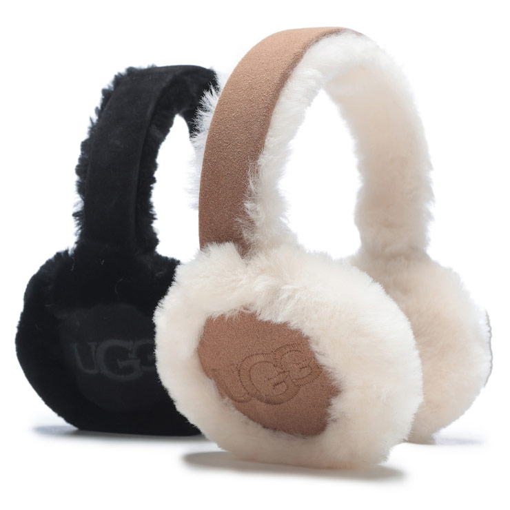 楽天市場】アグ CALF HAIR PRINTED EARMUFF 耳あて UGG レディース