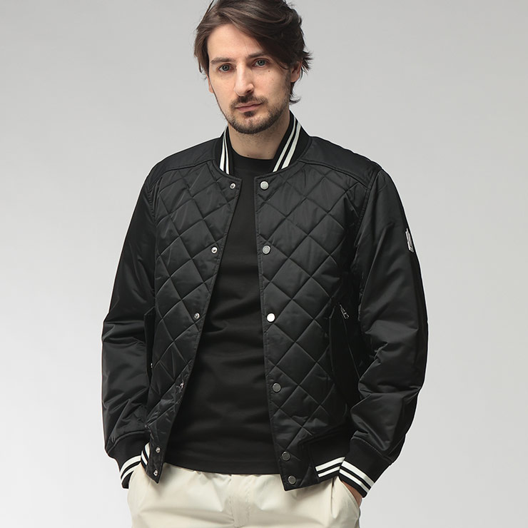 マッカージュ MACKAGE メンズ ジャケット キルティング ライン ブルゾン MKGAIDANSA6 ブランド アウター 中綿 MA-1 秋 冬