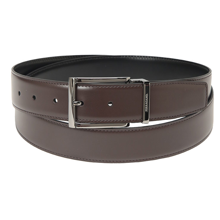 サルヴァトーレフェラガモ Salvatore Ferragamo メンズ ベルト リバーシブル ピンバック FG679497 ブランド ベルト フォーマル カジュアル レザー ギフト